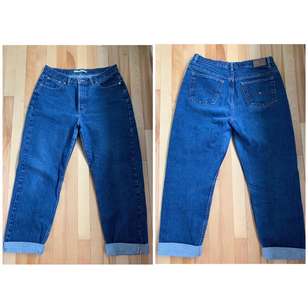 Tommy Hilfiger Blue Denim Jeans 90s Preppy Classic